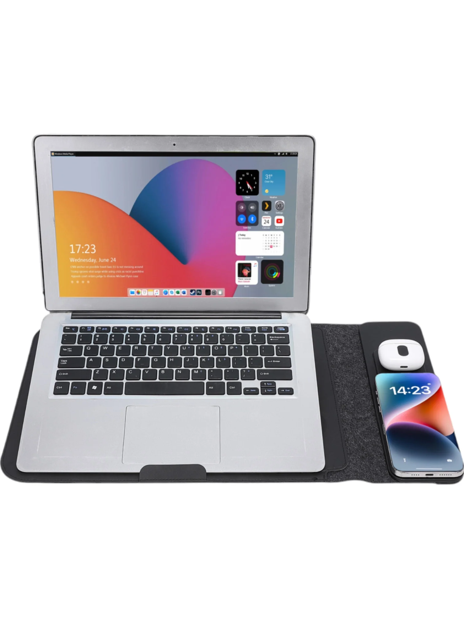 Savvy Wireless Charging Laptop Sleeve 5-1 - Image 13