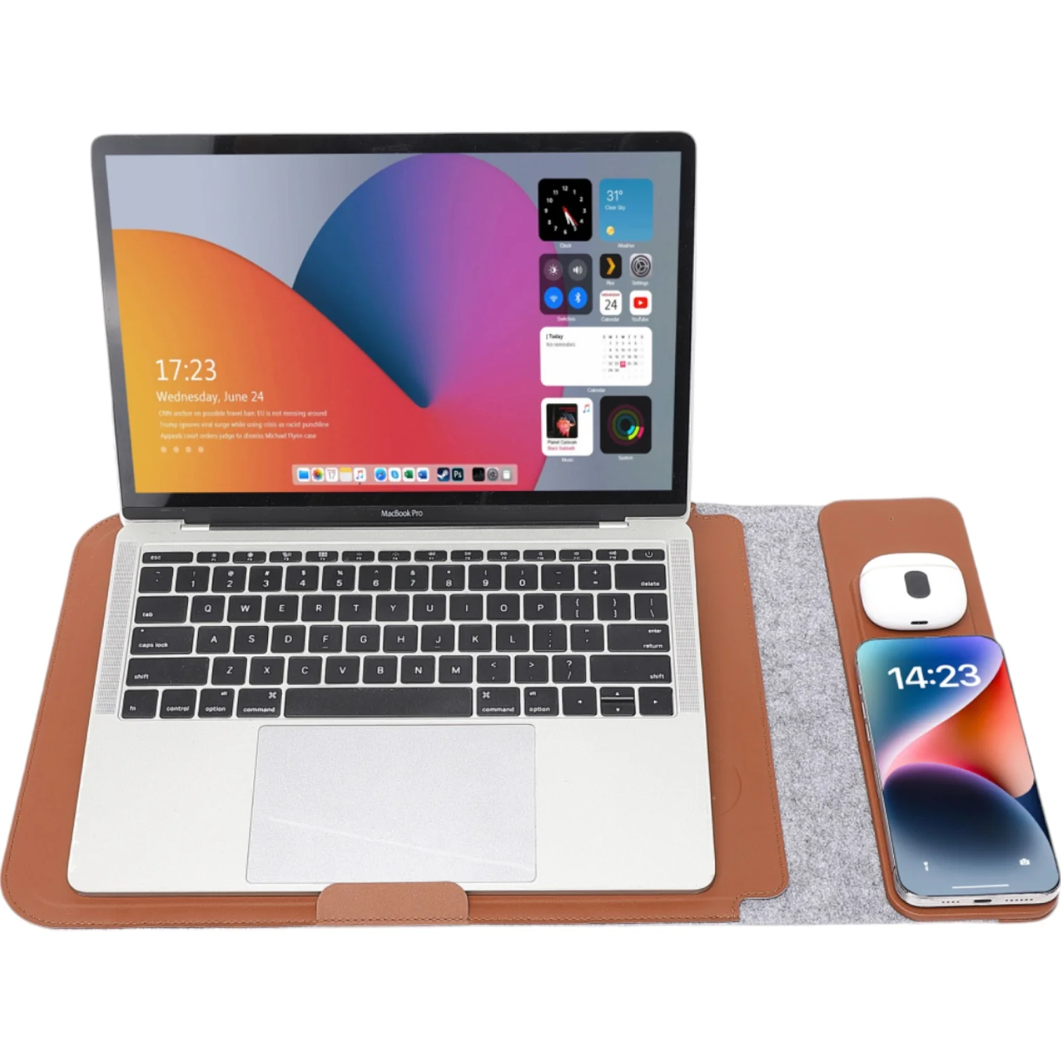 Savvy Wireless Charging Laptop Sleeve 5-1 - Image 16