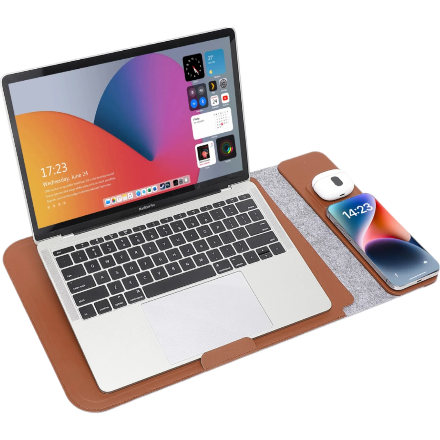 Savvy Wireless Charging Laptop Sleeve 5-1 - Image 17