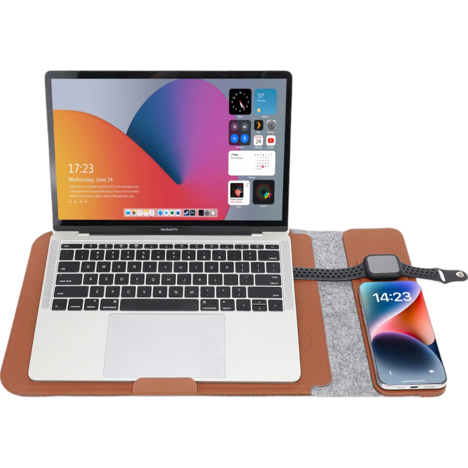 Savvy Wireless Charging Laptop Sleeve 5-1 - Image 19