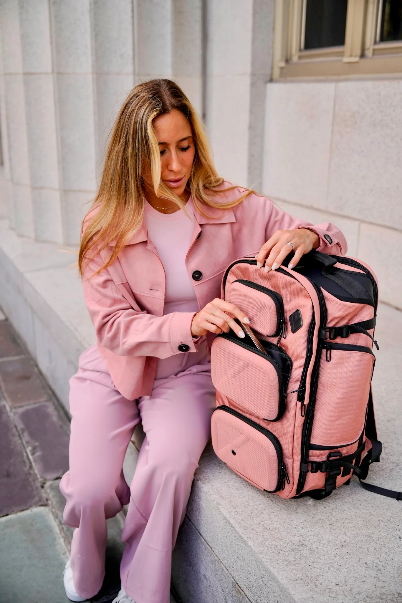 The Backpack Islanders Savvy BLUSH - Image 22